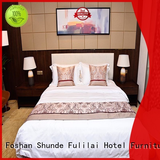 Fulilai bed inexpensive apartment furniture apartment hotel