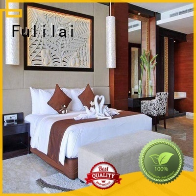 Fulilai wooden furniture hotel wholesale for indoor