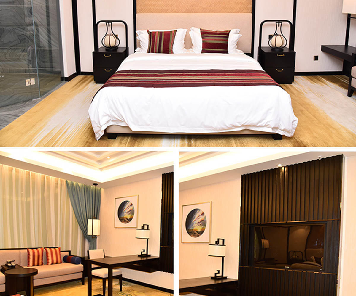 Custom luxury bedroom furniture fulilai factory for home-3
