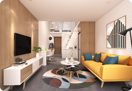 Fulilai hospitality apartment furniture ideas factory for room-9