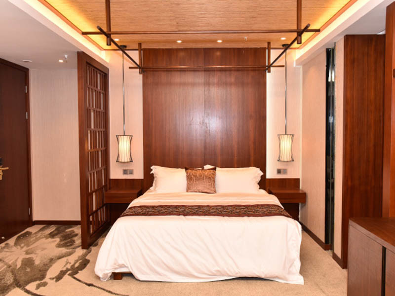 Fulilai classic hotel bedroom furniture sets customization for hotel