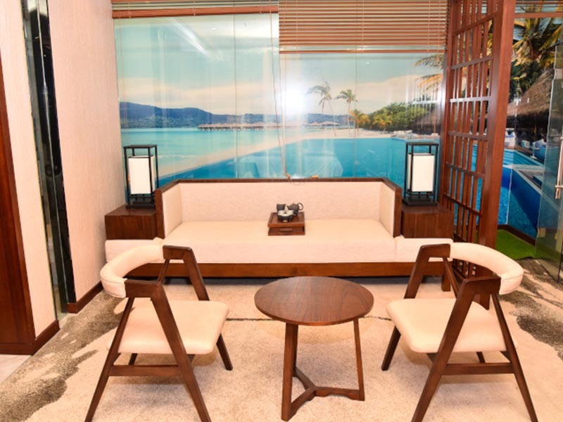 Fulilai design commercial hotel furniture factory for indoor