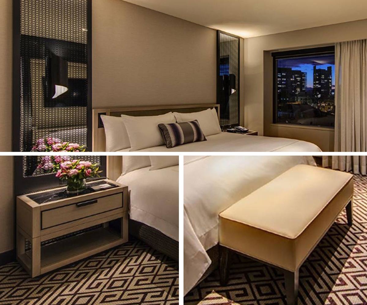 Fulilai guestroom hotel bedroom sets supplier for indoor