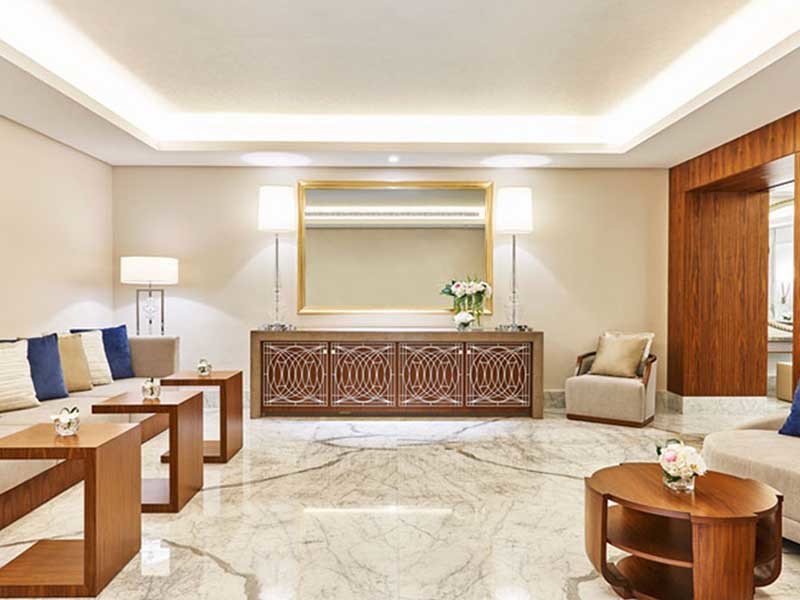 Fulilai quality hotel lobby sofa customization for indoor