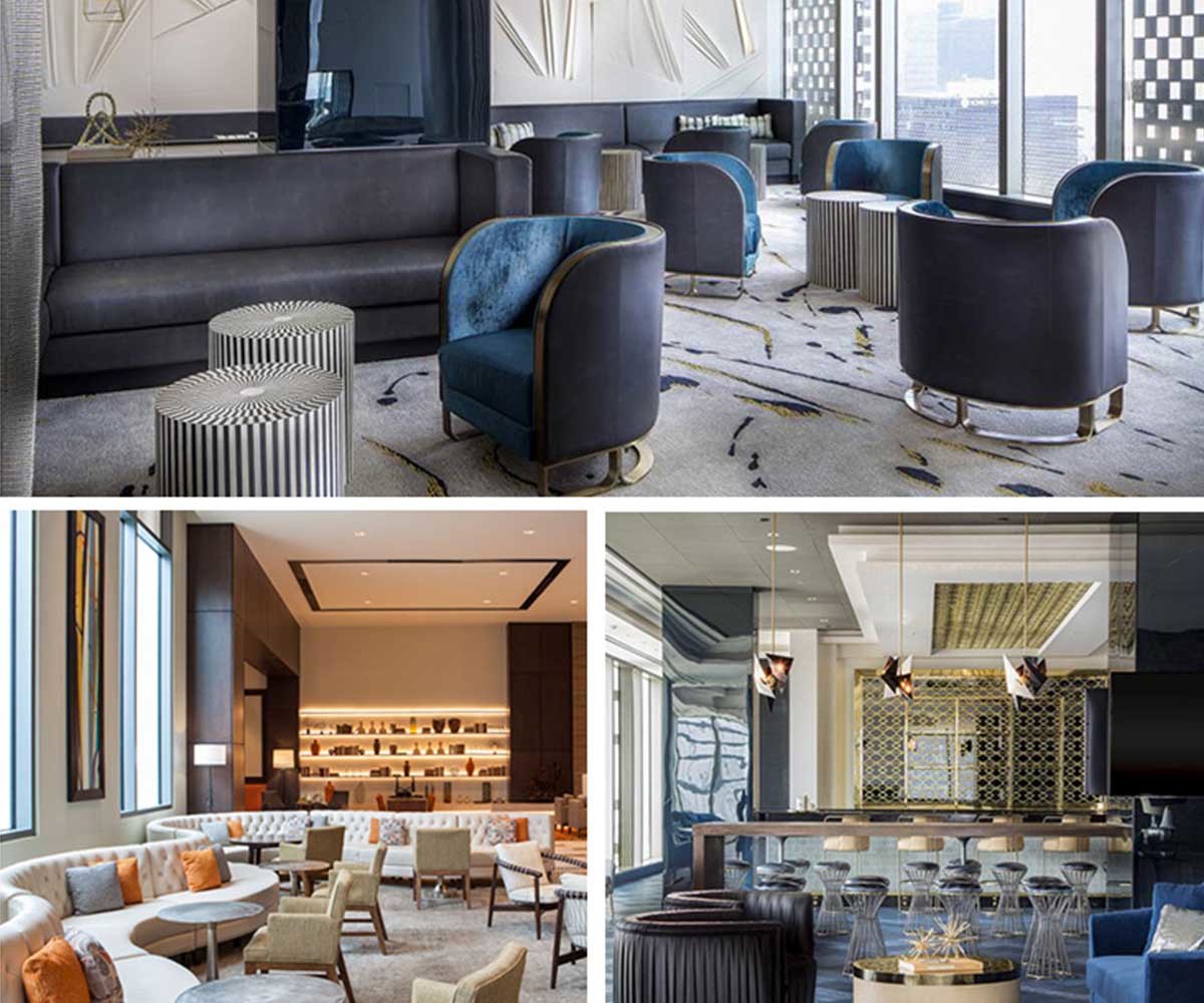 Fulilai luxury hotel lobby sofa company for hotel