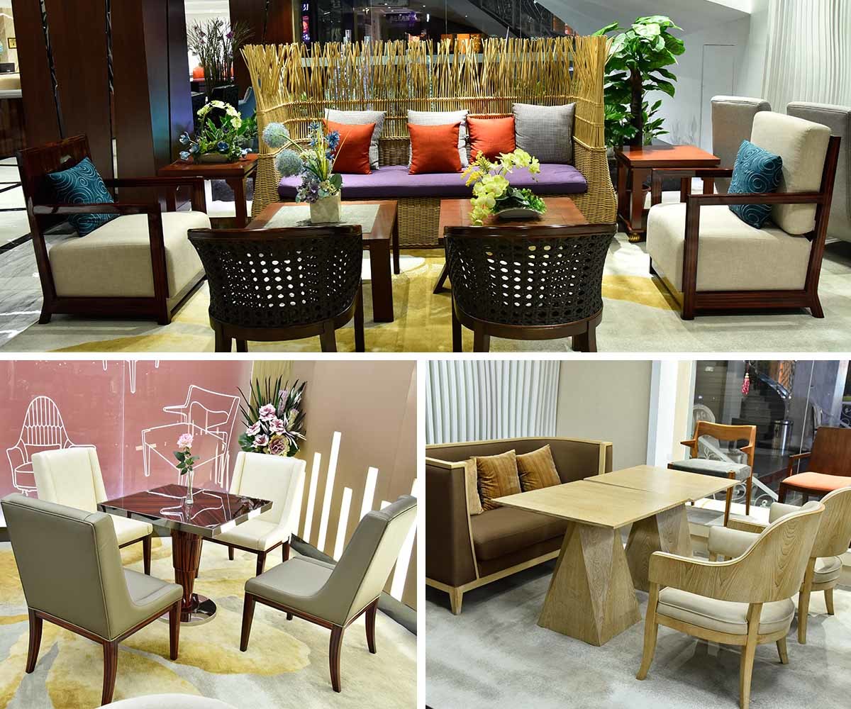 Fulilai wooden restaurant tables and chairs supplier for hotel