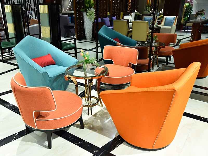 luxury modern restaurant furniture fulilai manufacturer for hotel