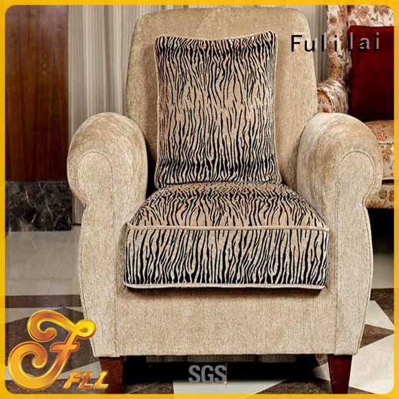 Fulilai upholstery hotel couches customization for home