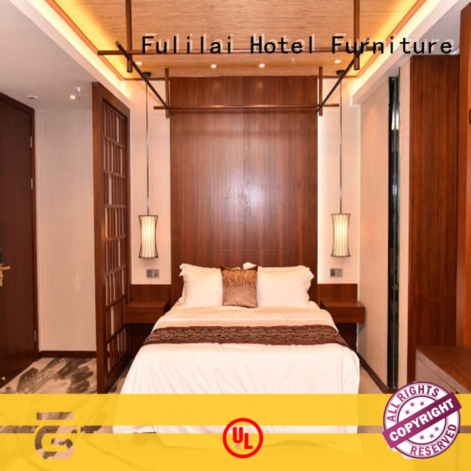 Fulilai economical bedroom furniture packages supplier for hotel