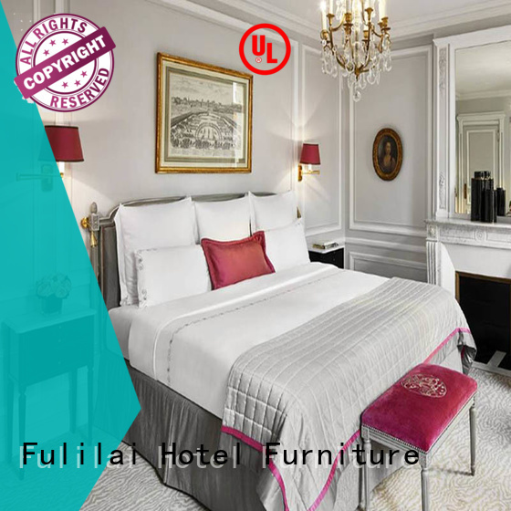 Fulilai plywood hotel bedroom furniture sets company for hotel