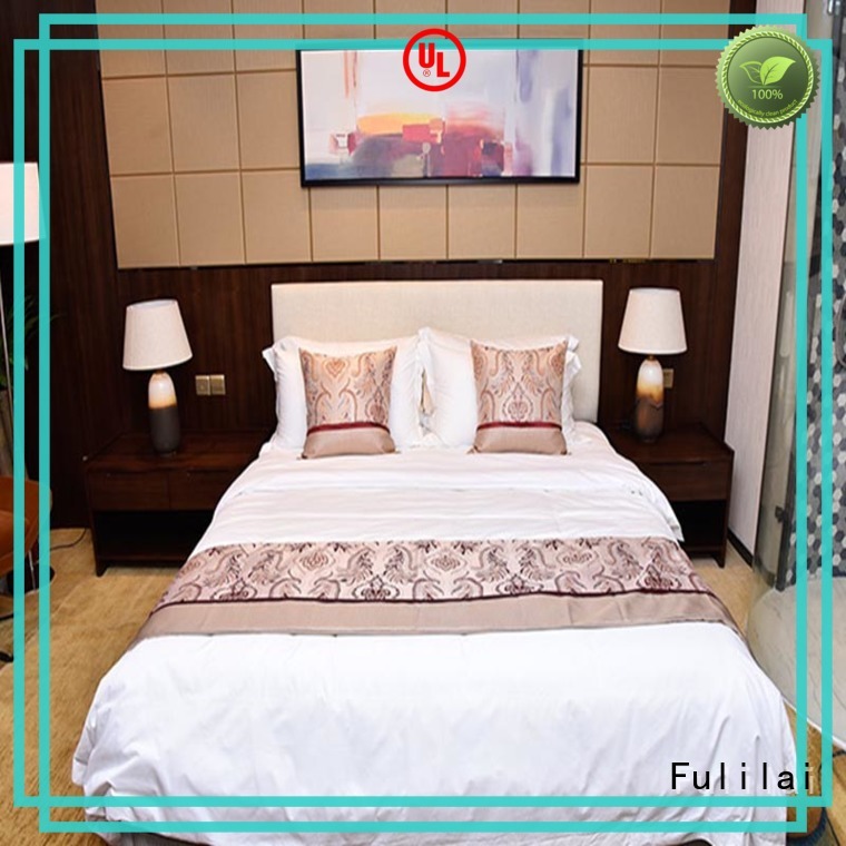 Fulilai complete contemporary bedroom furniture wholesale for hotel