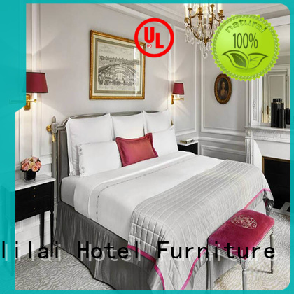 Fulilai wooden hotel bedroom furniture sets wholesale for home