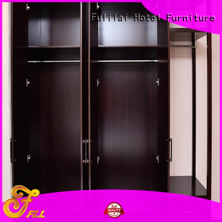 Fulilai fixed fitted bedroom wardrobes series for indoor