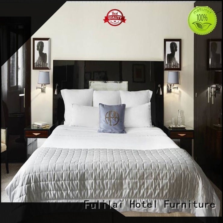 Fulilai western hotel bedroom furniture sets manufacturer for room