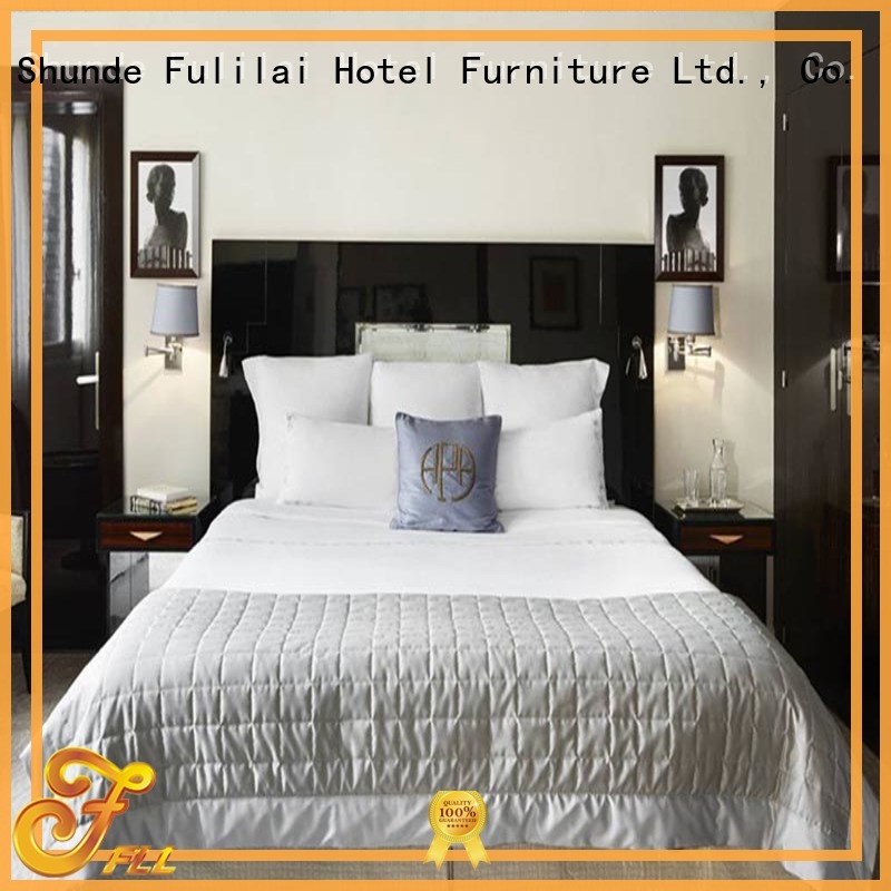 Fulilai guestroom cheap hotel furniture wholesale for indoor