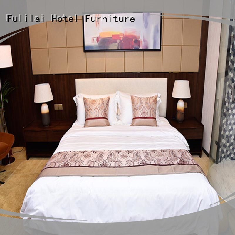 Fulilai apartment bedroom furniture packages supplier for indoor