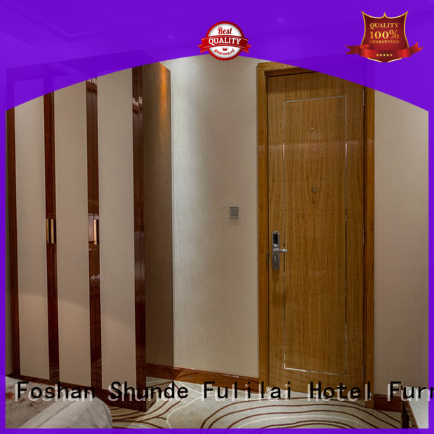 Fulilai furniture best fitted wardrobes manufacturer for hotel