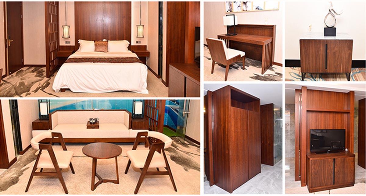 complete modern bedroom furniture economical supplier for hotel-3
