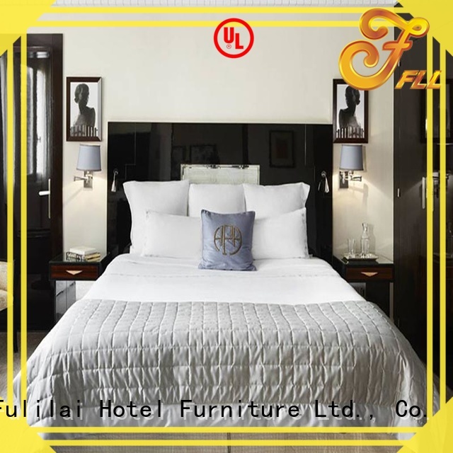 Fulilai wooden hotel bedroom sets series for room