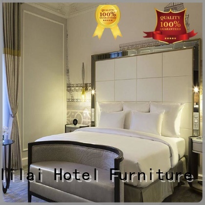Latest luxury bedroom furniture bed Supply for hotel