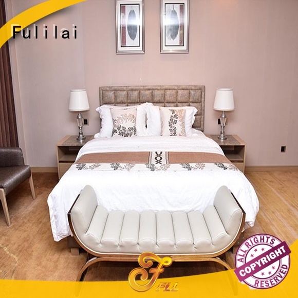 Fulilai mdf best bedroom furniture manufacturers for hotel