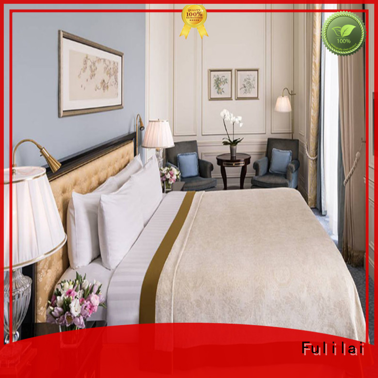 Fulilai wooden hotel room furniture manufacturer for room