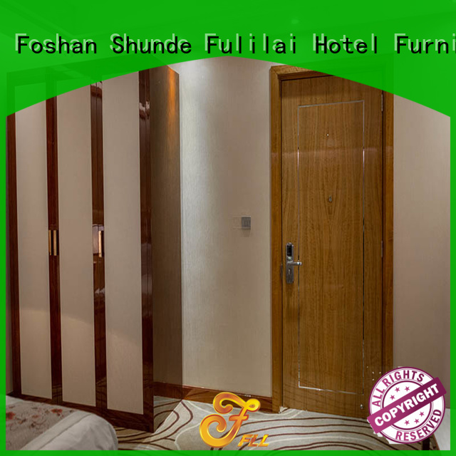 Fulilai Latest fitted bedroom wardrobes factory for hotel