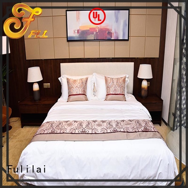 Fulilai wooden modern bedroom furniture wholesale for home