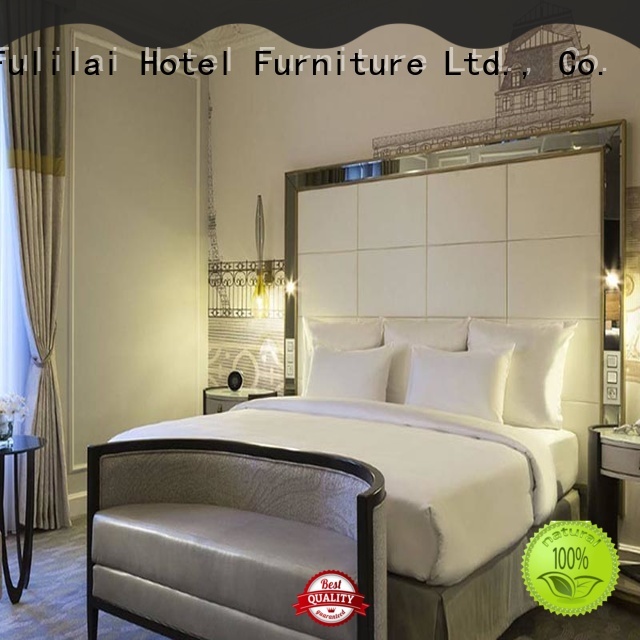 Fulilai boutique luxury bedroom furniture customization for indoor