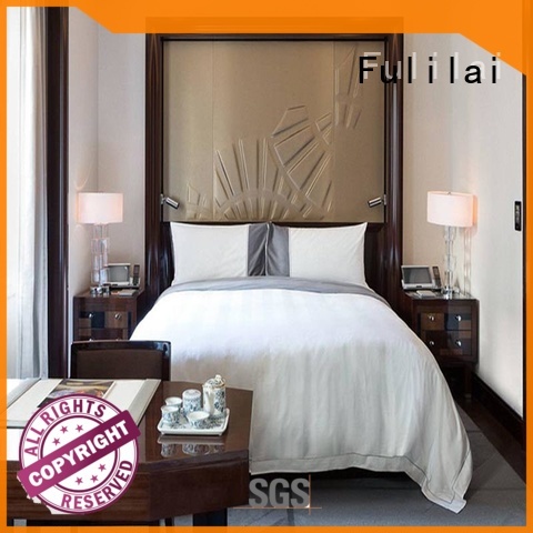 Fulilai bed contemporary bedroom furniture series for indoor