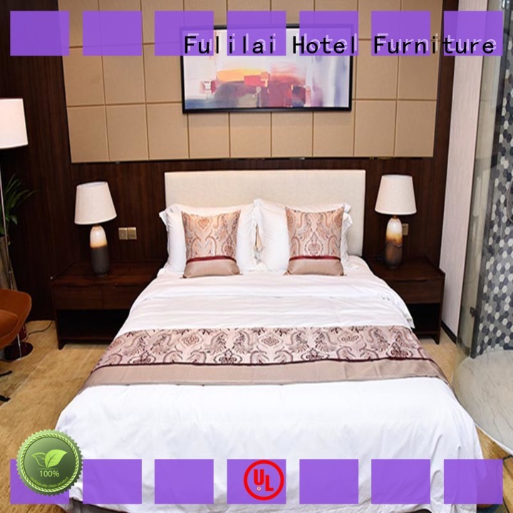 Fulilai plywood bedroom furniture packages Supply for hotel