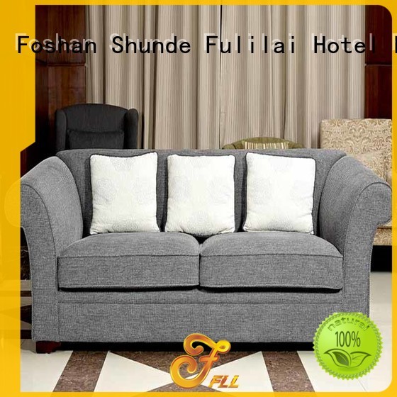 Fulilai sitting commercial sofa factory for hotel