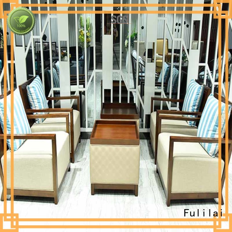 Fulilai online restaurant tables and chairs manufacturer for indoor