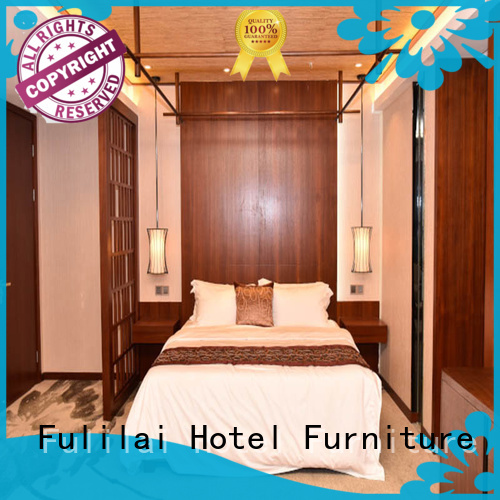 Fulilai economical bedroom furniture packages manufacturer for hotel