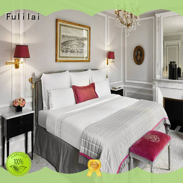 Fulilai Custom hotel room furniture manufacturers for indoor