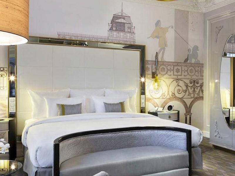 Fulilai classic hotel room furniture series for indoor-1