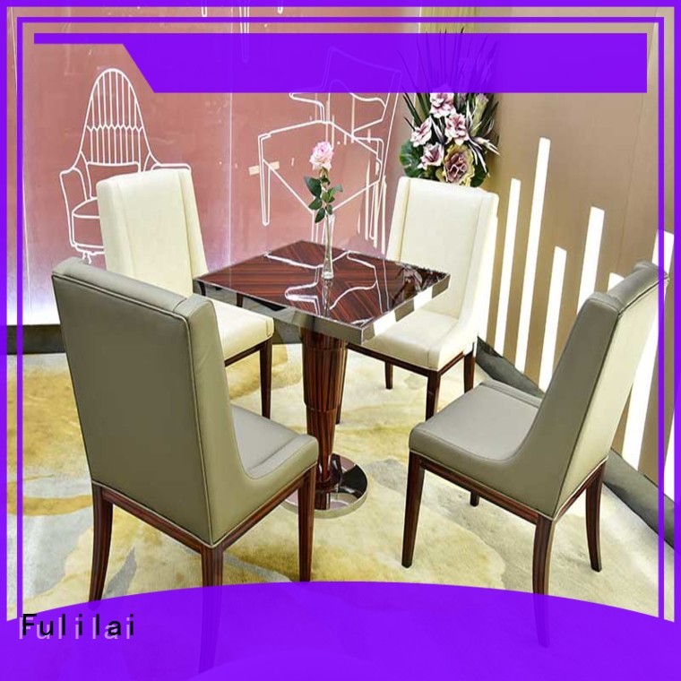 Fulilai star restaurant tables and chairs customization for indoor