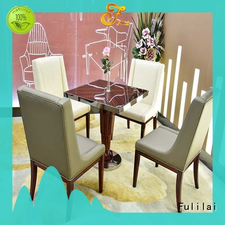 Fulilai chairs restaurant tables and chairs supplier for hotel
