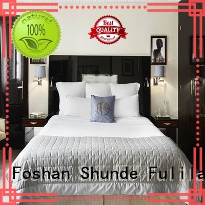 Fulilai design hotel bedroom furniture sets customization for home
