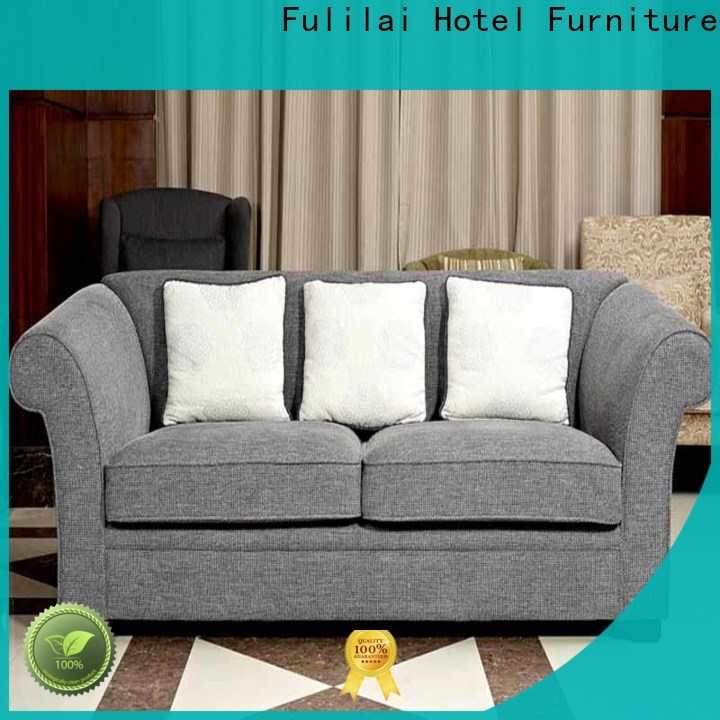 Fulilai Custom hotel lobby sofa manufacturers for hotel