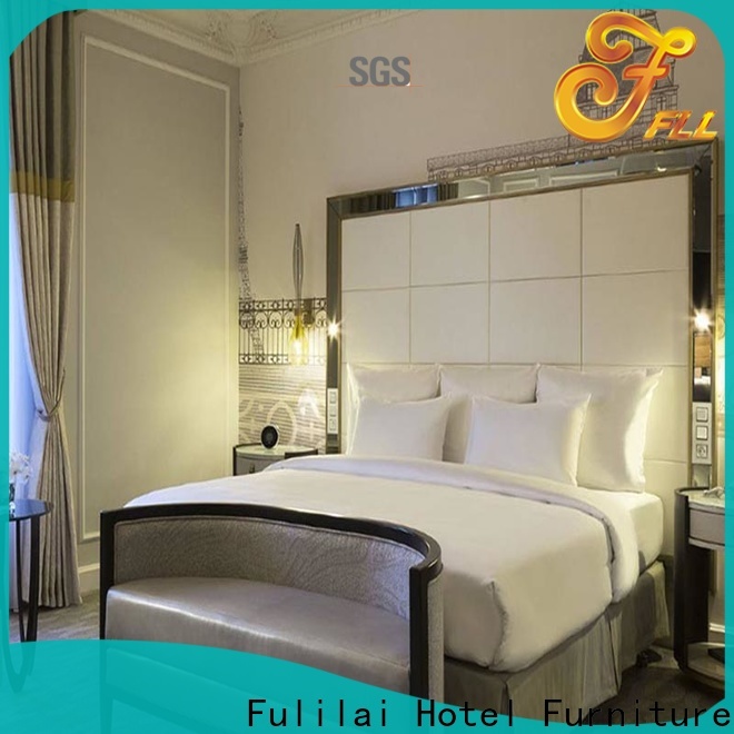 Fulilai Custom small space bedroom furniture for business for hotel