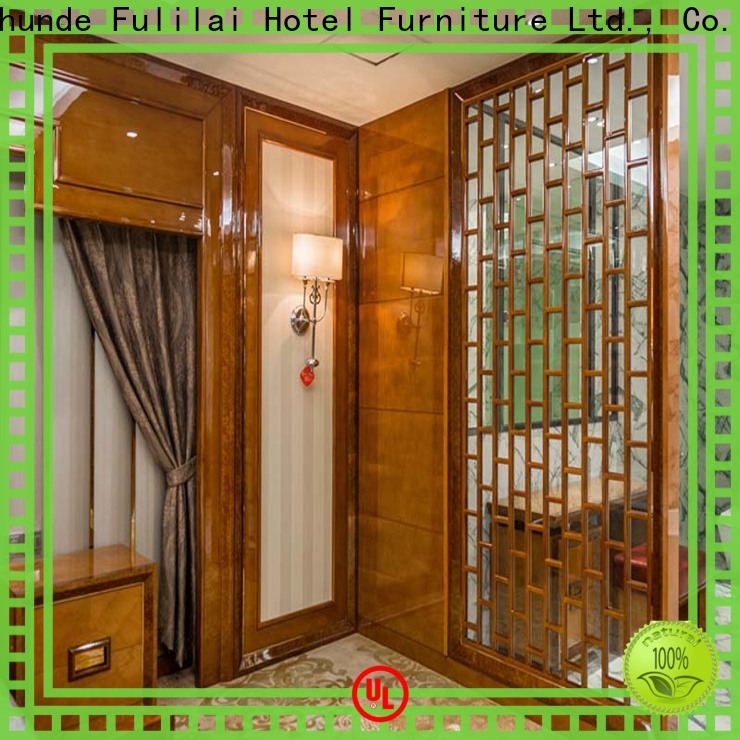 Fulilai decorative room partition wall company for hotel