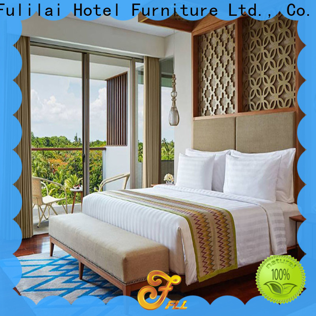 Custom luxury hotel furniture wooden factory for indoor