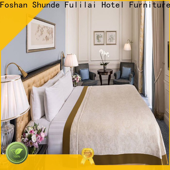 Fulilai New hotel bedroom furniture Suppliers for indoor