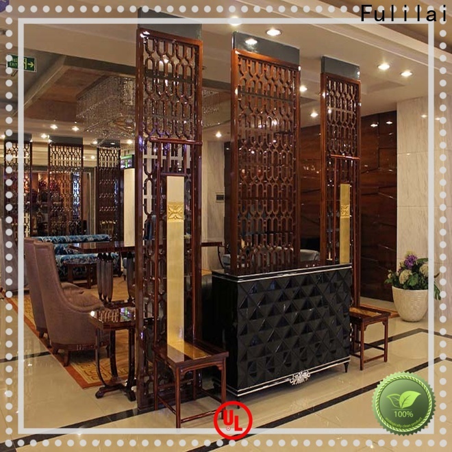 Fulilai install wall divider panels factory for hotel