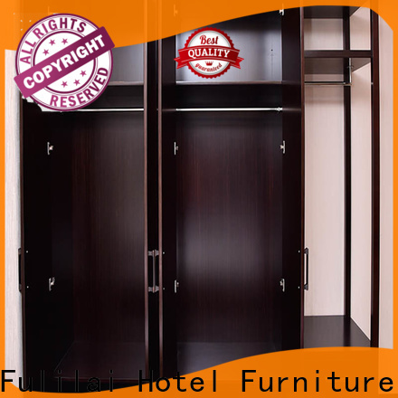 Fulilai panel fitted wardrobe doors manufacturers for hotel