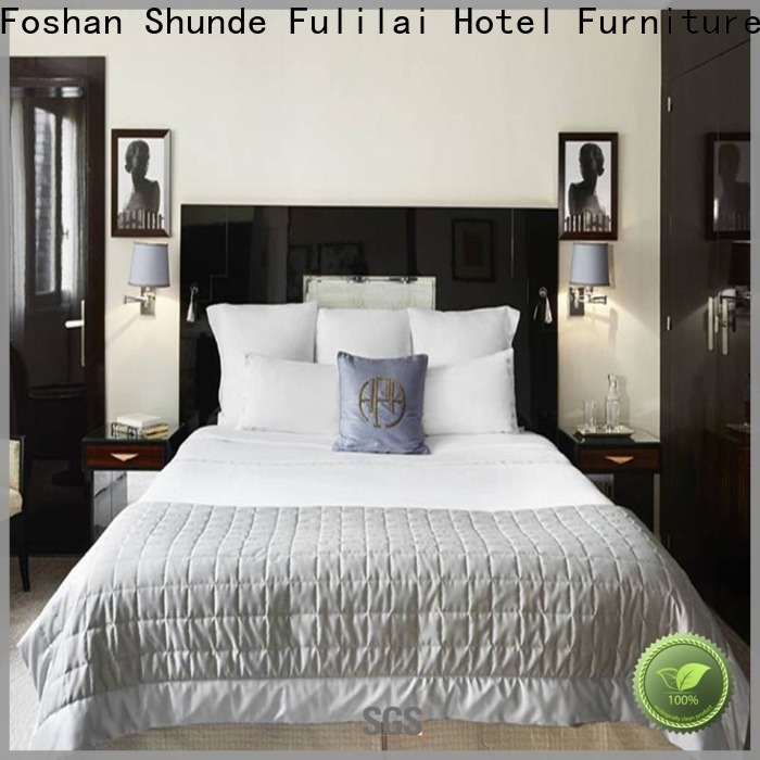 Fulilai american hotel bedroom furniture sets factory for indoor