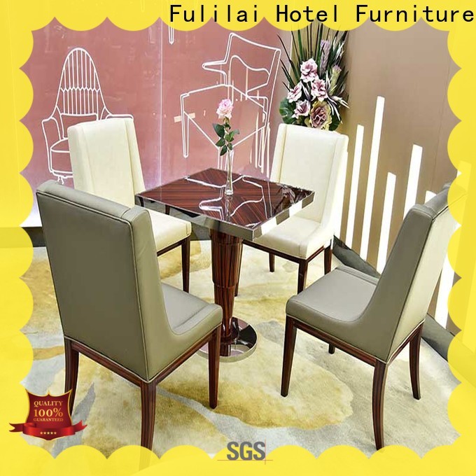 Fulilai luxury restaurant tables and chairs company for room