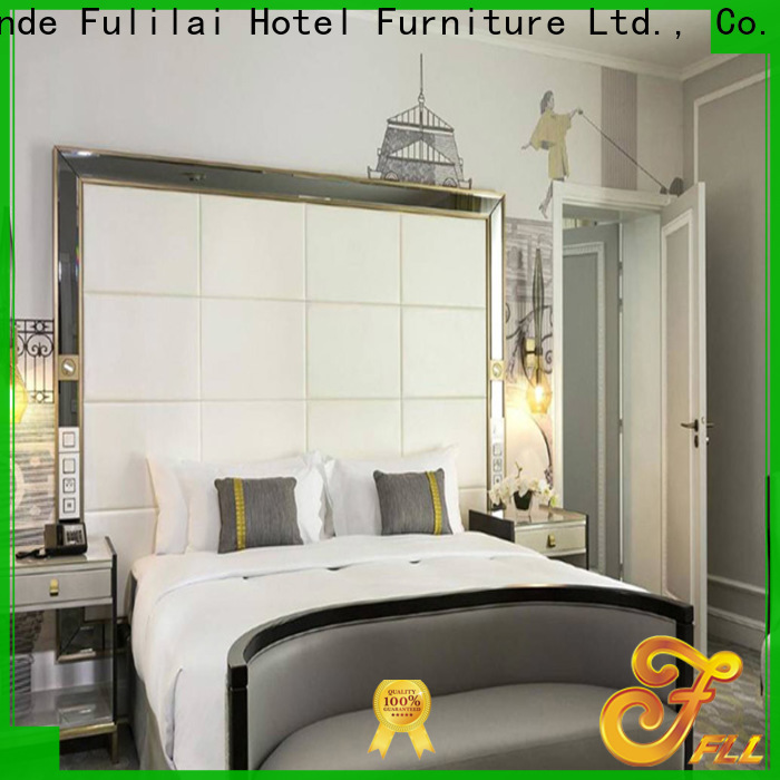 Fulilai american hotel bedroom furniture Suppliers for indoor