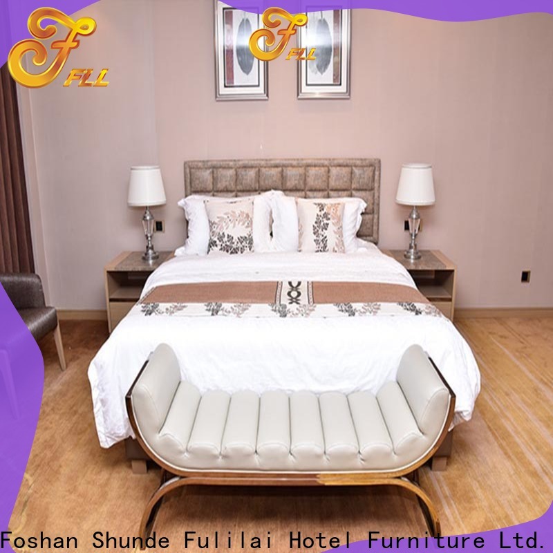 Fulilai complete small space bedroom furniture Supply for hotel